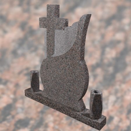 MONUMENT FUNERAR PANA GRANIT ROSA