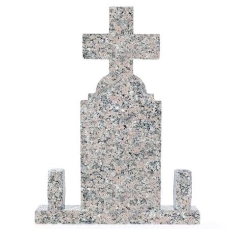 MONUMENT FUNERAR ORTODOX 4 GRANIT ROSA