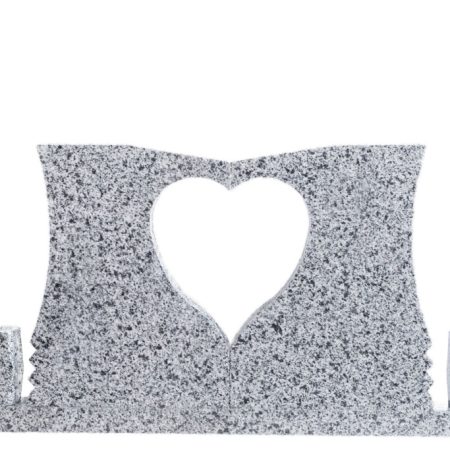 MONUMENT FUNERAR INIMA DUBLA NR.5 FARA CRUCE GRANIT NEW HALAYEB