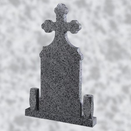 MONUMENT FUNERAR ORTODOX 3 CU CAP TRIFOI GRANIT NEW HALAYEB