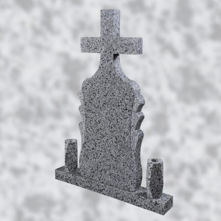 MONUMENT FUNERAR ORTODOX 5 CU CAP DREPT GRANIT NEW HALAYEB