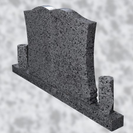 MONUMENT FUNERAR DUBLU M26 FARA CRUCE GRANIT NEW HALAYEB