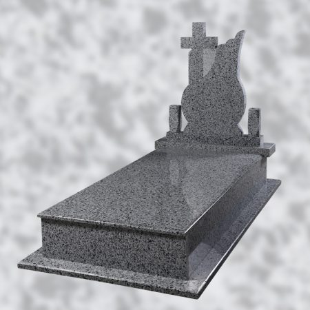SET CADRU SIMPLU CU MONUMENT FUNERAR PANA GRANIT NEW HALAYEB