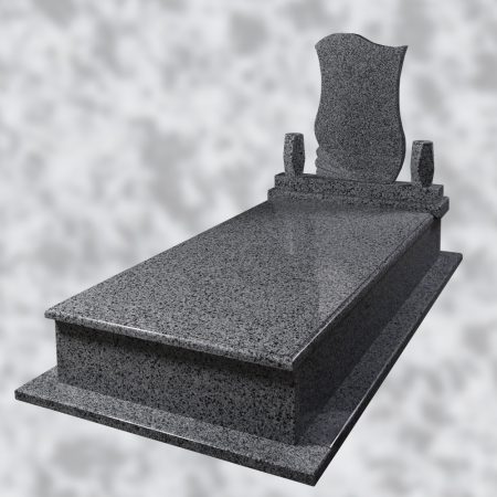 SET CADRU SIMPLU CU MONUMENT FUNERAR EVANTAI GRANIT NEW HALAYEB